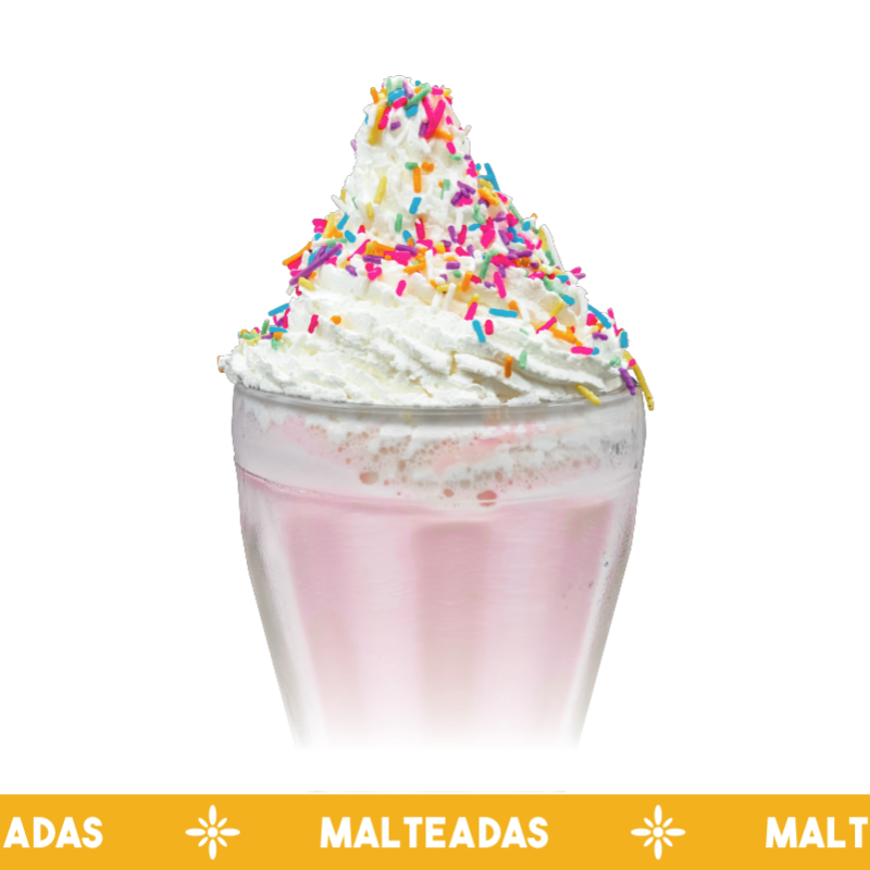 Malteada de Fresa