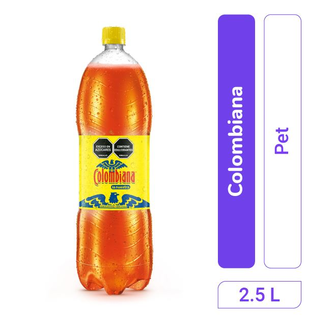 Gaseosa Colombiana Postobón 2.5 L