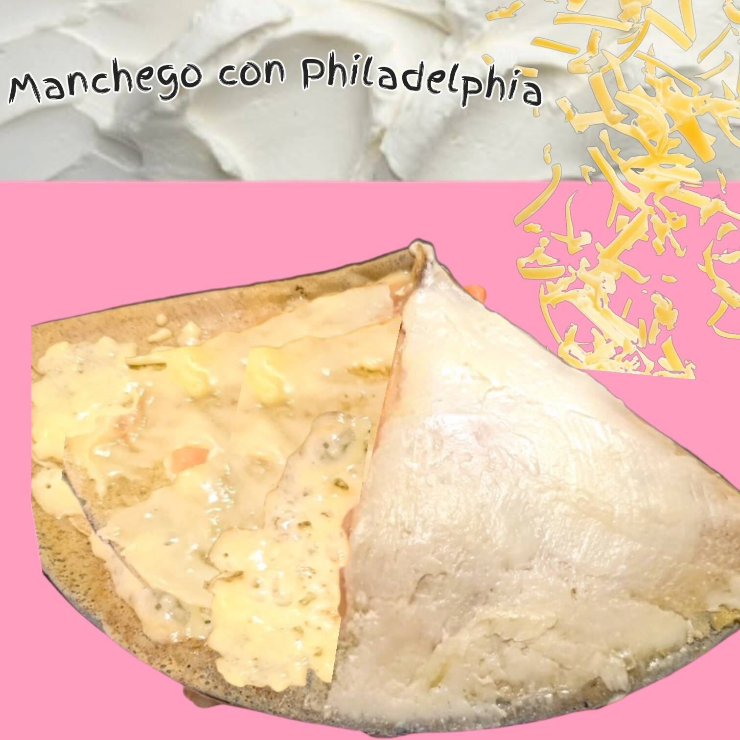 Crepa Manchego con Philadelphia