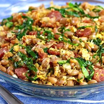 350g de tropeiro goiano ( SERVE DE 1/2 PESSOAS)