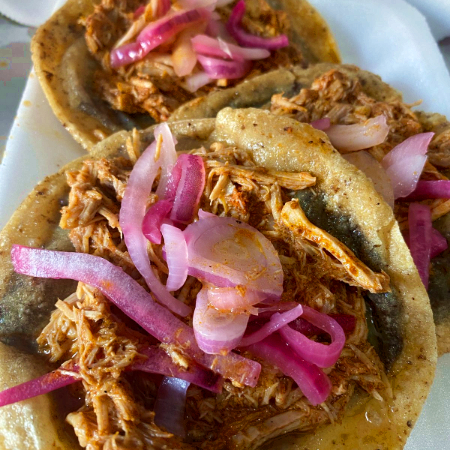 Panucho de Cochinita