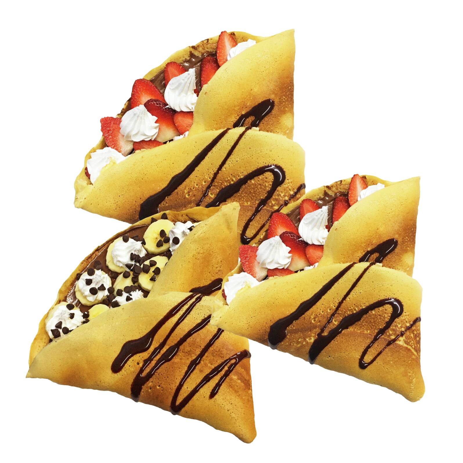 3 Yummy Crepas Dulces