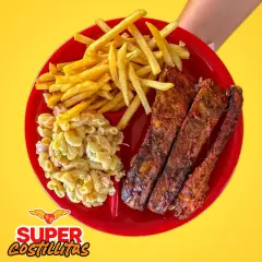 Media Orden de Costillas de Puerco