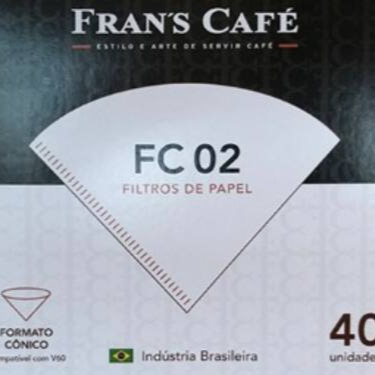 Os Porta filtros e filtros cônicos Fran’s Café Fc01 e Fc02, foram desenvolvidos com tecnologia e precisão dos padrões internacionais, utilizando como referência o principal porta filtro do mercado japonês.
Ideal para pessoas que apreciam um café filtrado saboroso.
O resultado é uma bebida limpa (sem resíduos de xícara) e saborosa, que ressalta notas sensoriais e aromáticas do grão. *Compatível com porta filtro Fc02*