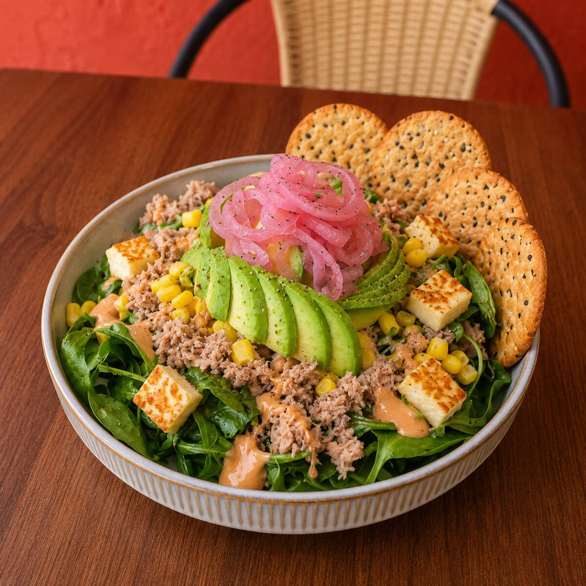Ensalada de Atún y Panela