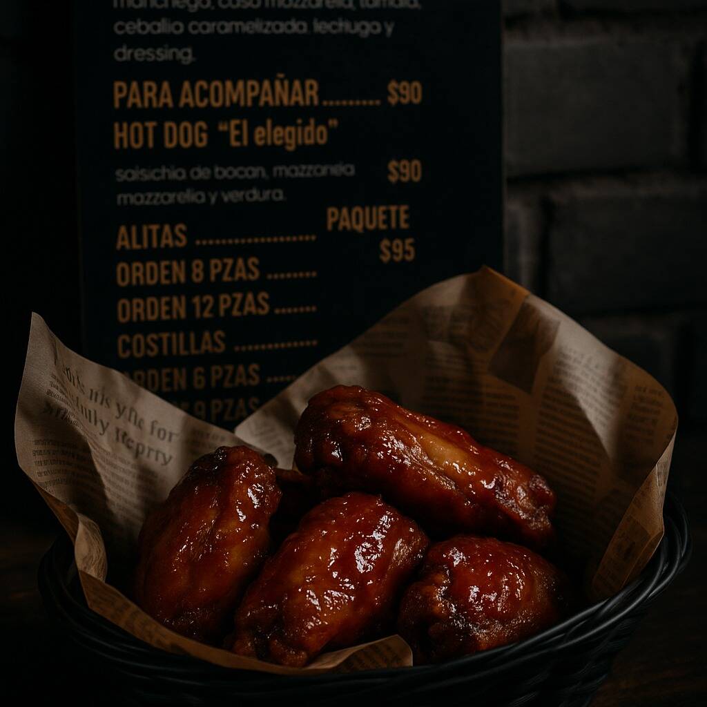 Orden de 8 Piezas de alitas