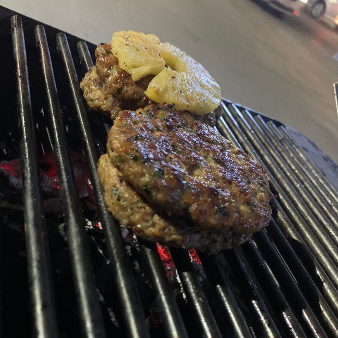 Hamburguesa con Piña.