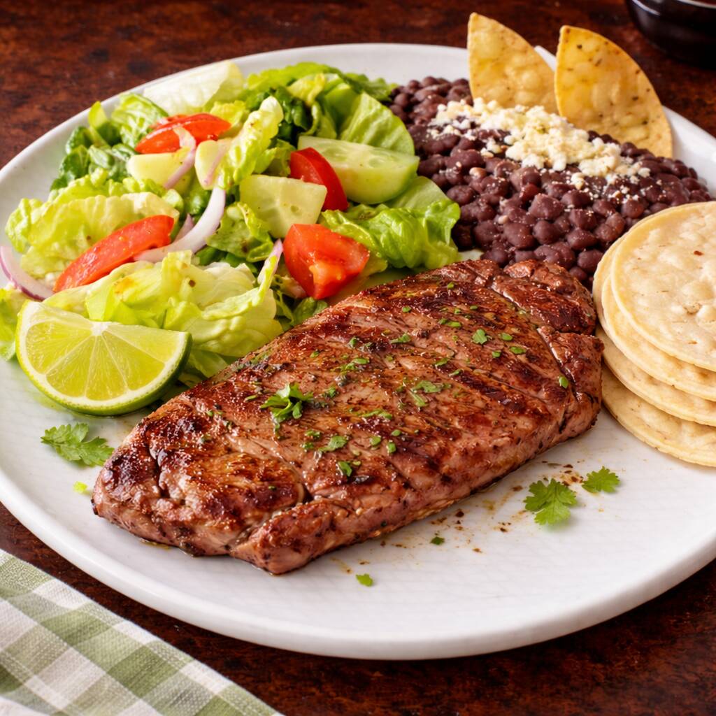 Bistec de res a la plancha