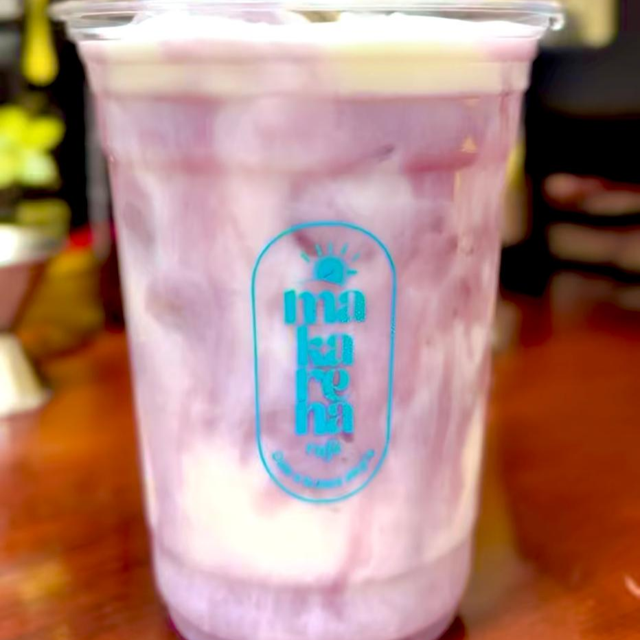 Taro Latte Frío