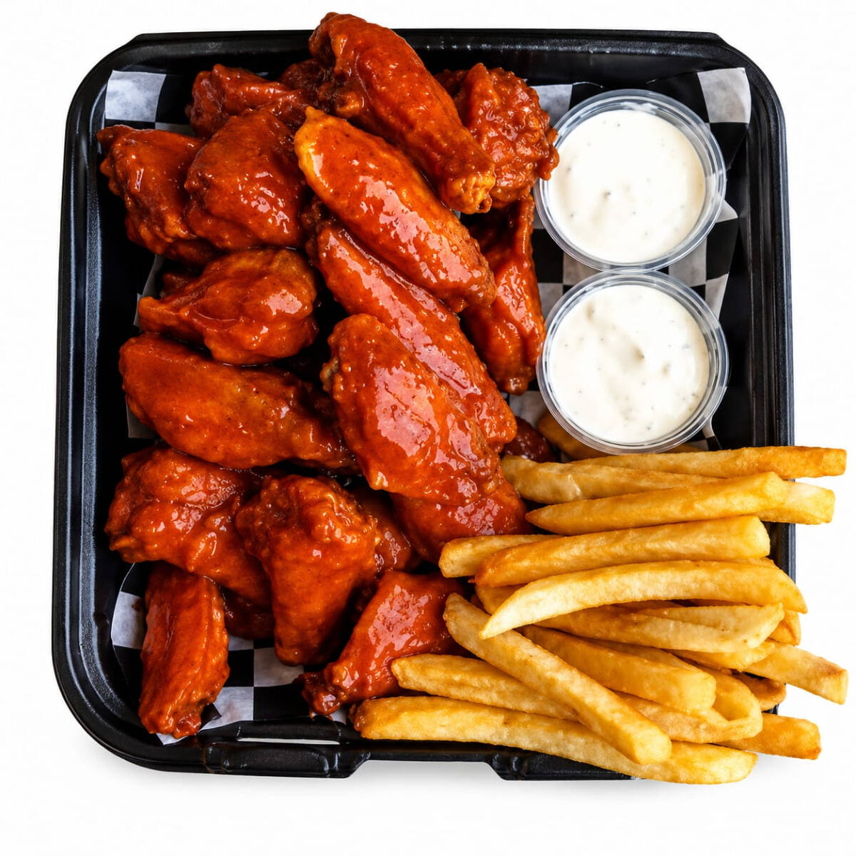 24 Alitas + Papas