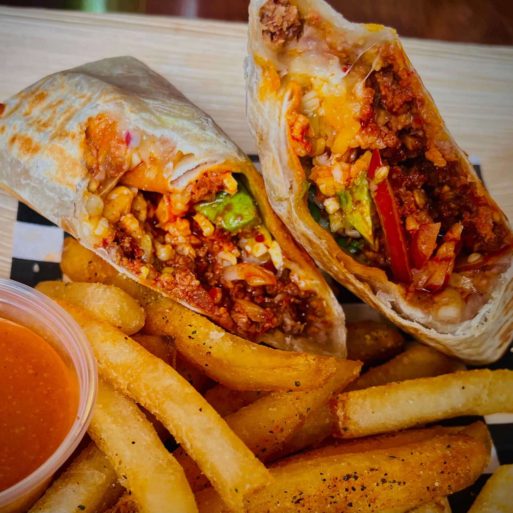BURRITO DE CHORIZO