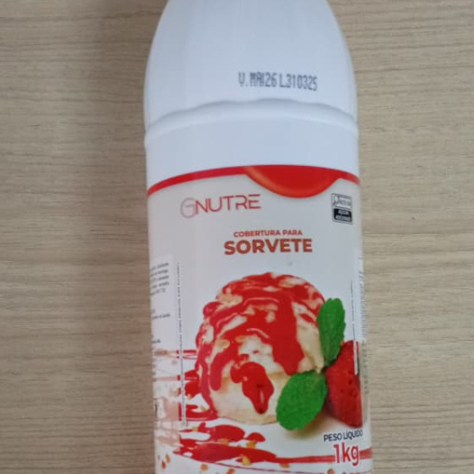 Cobertura Morango 1kg - Marca pode variar