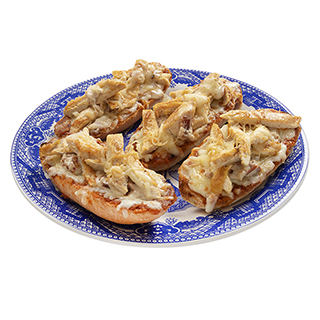 Molletzza de Pollo al Parmesano