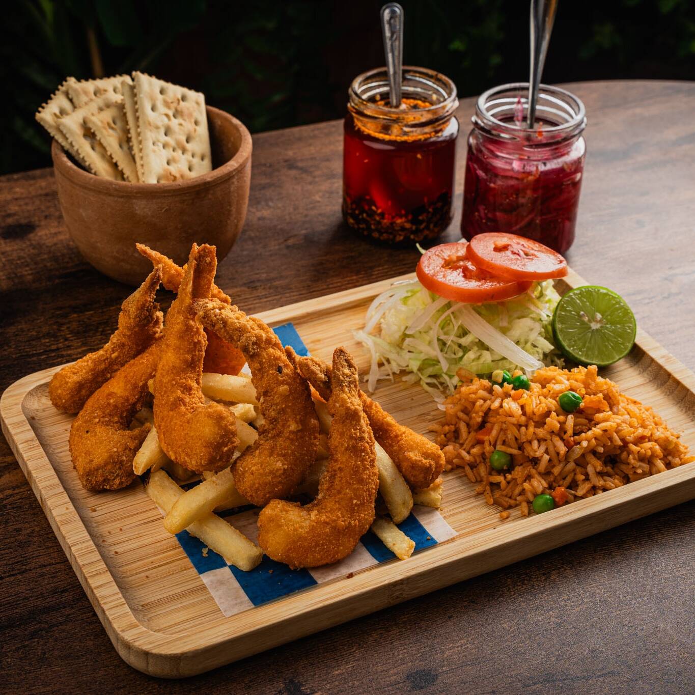 Camarones Empanizados