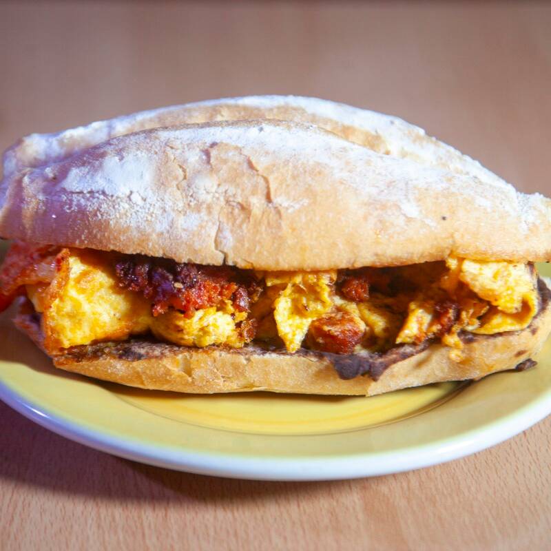 Torta de Huevo con Longaniza