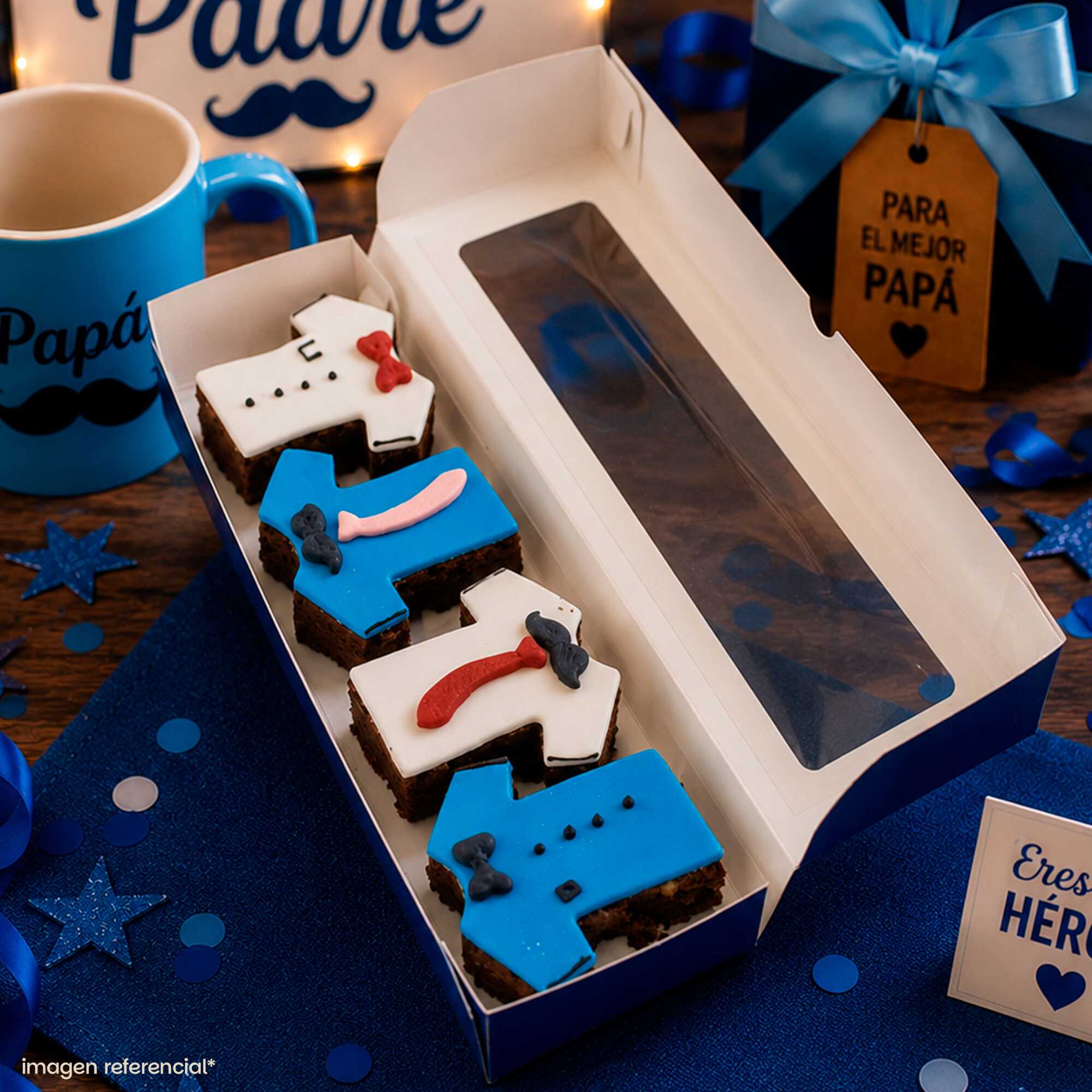 Caja de Brownies x4