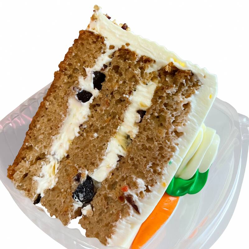 Rebanada Pastel de Zanahoria