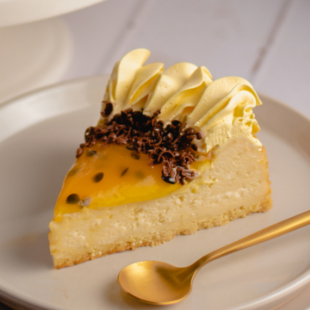 Porción Cheesecake de Maracuyá