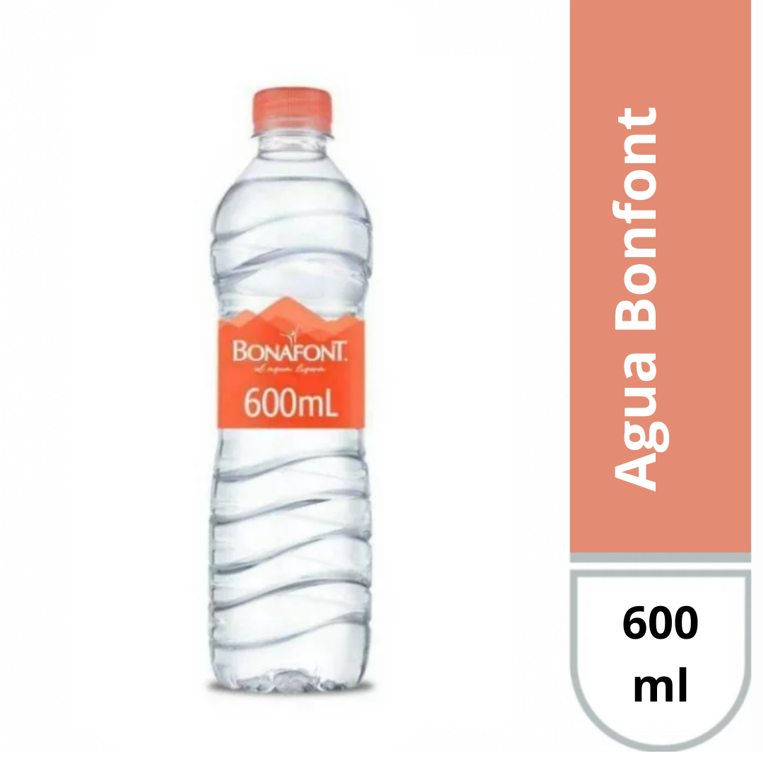 Agua Bonafont 600 ml
