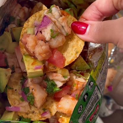 TOSTITOS CON CEVICHE