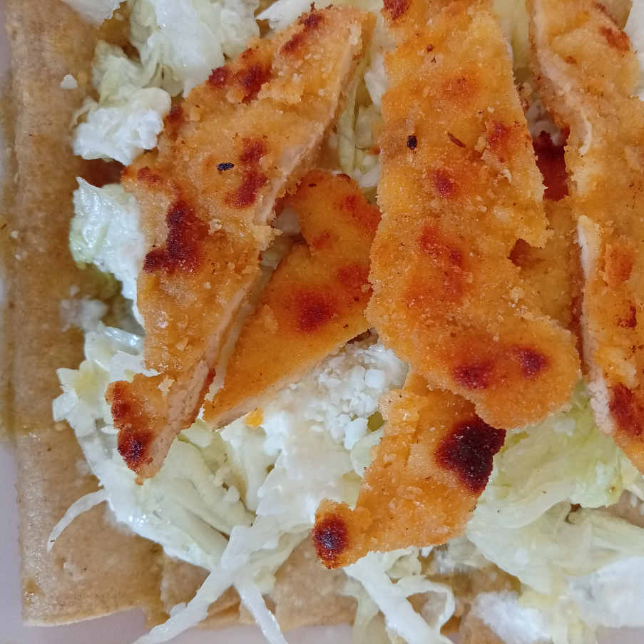 Enchiladas Milanesa