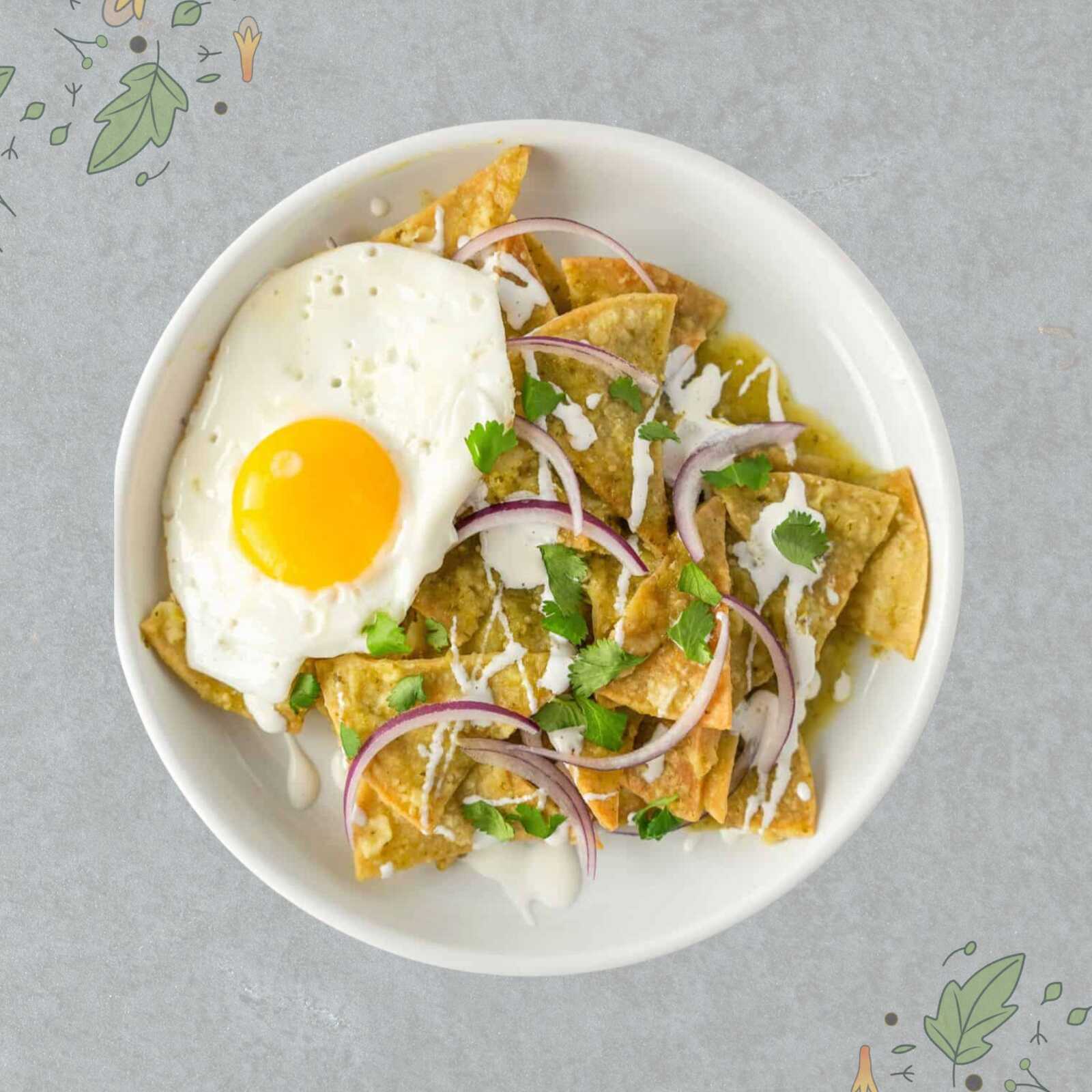 Chilaquiles con Huevo