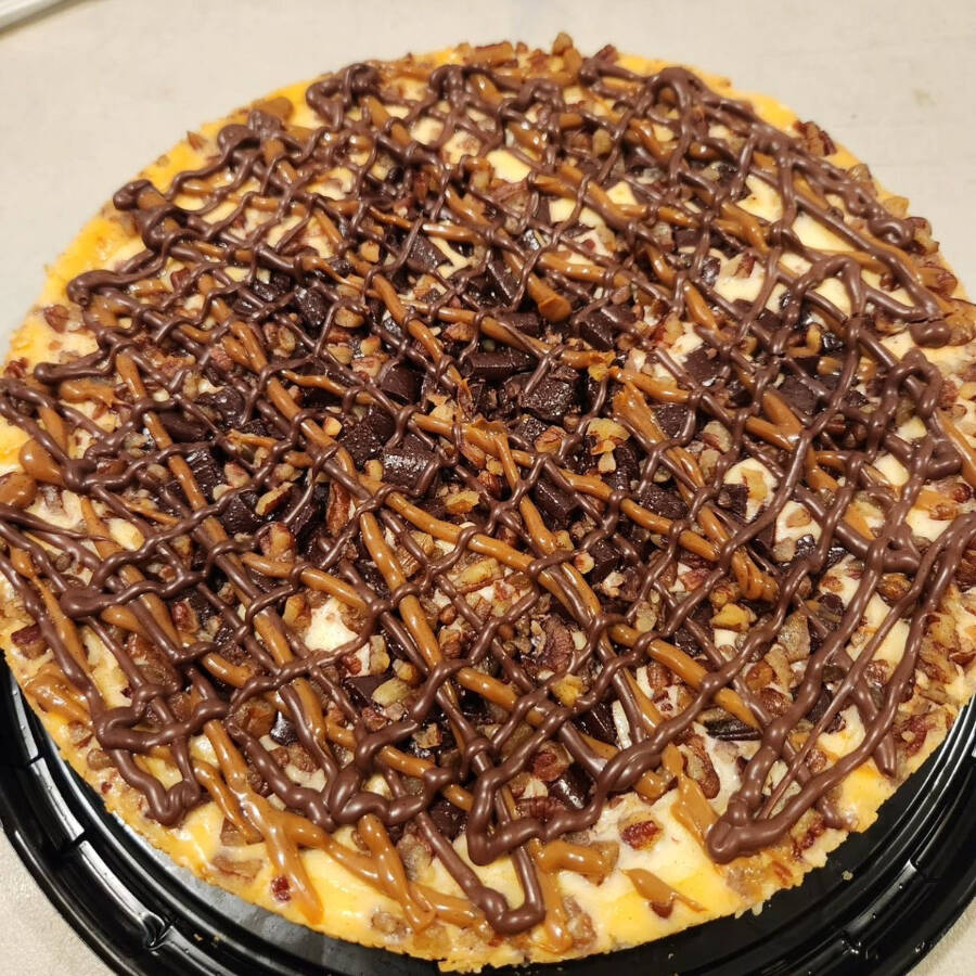 Rebanada Cheesecake de Chocolate
