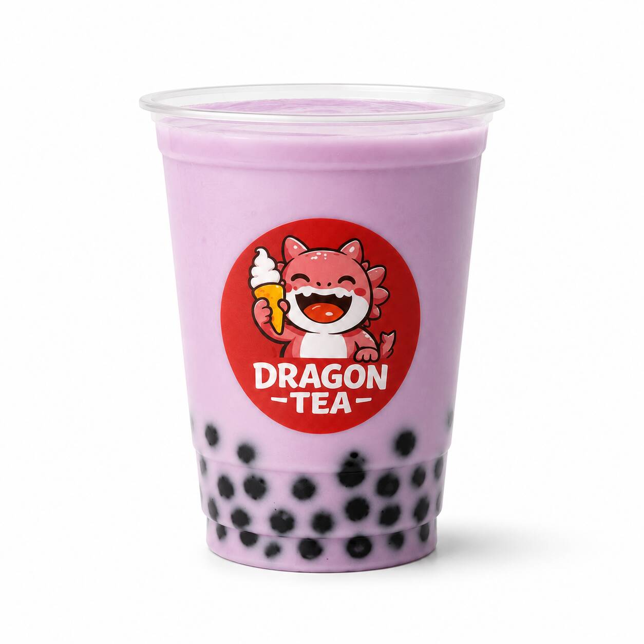 Té con Leche de Taro con Perlas