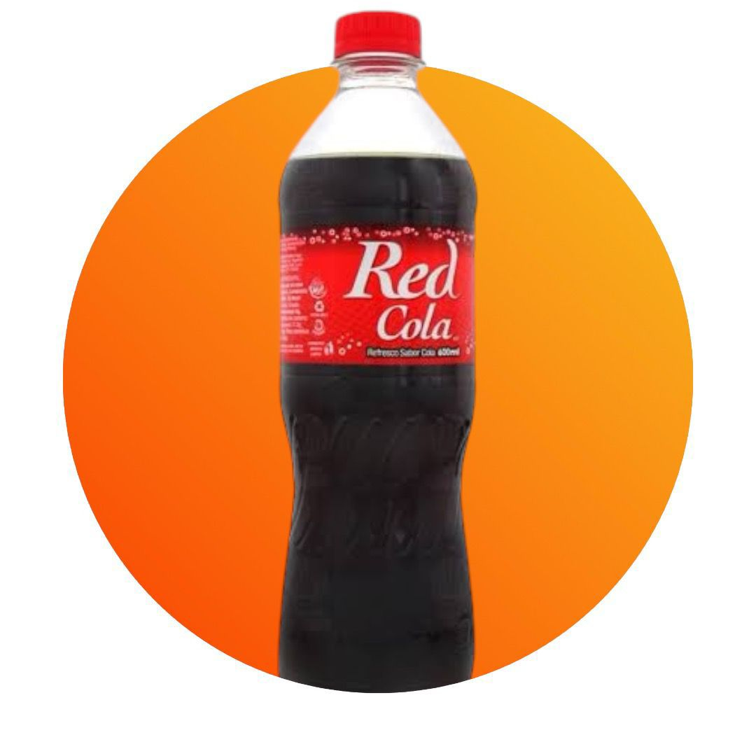 Refresco red cola.