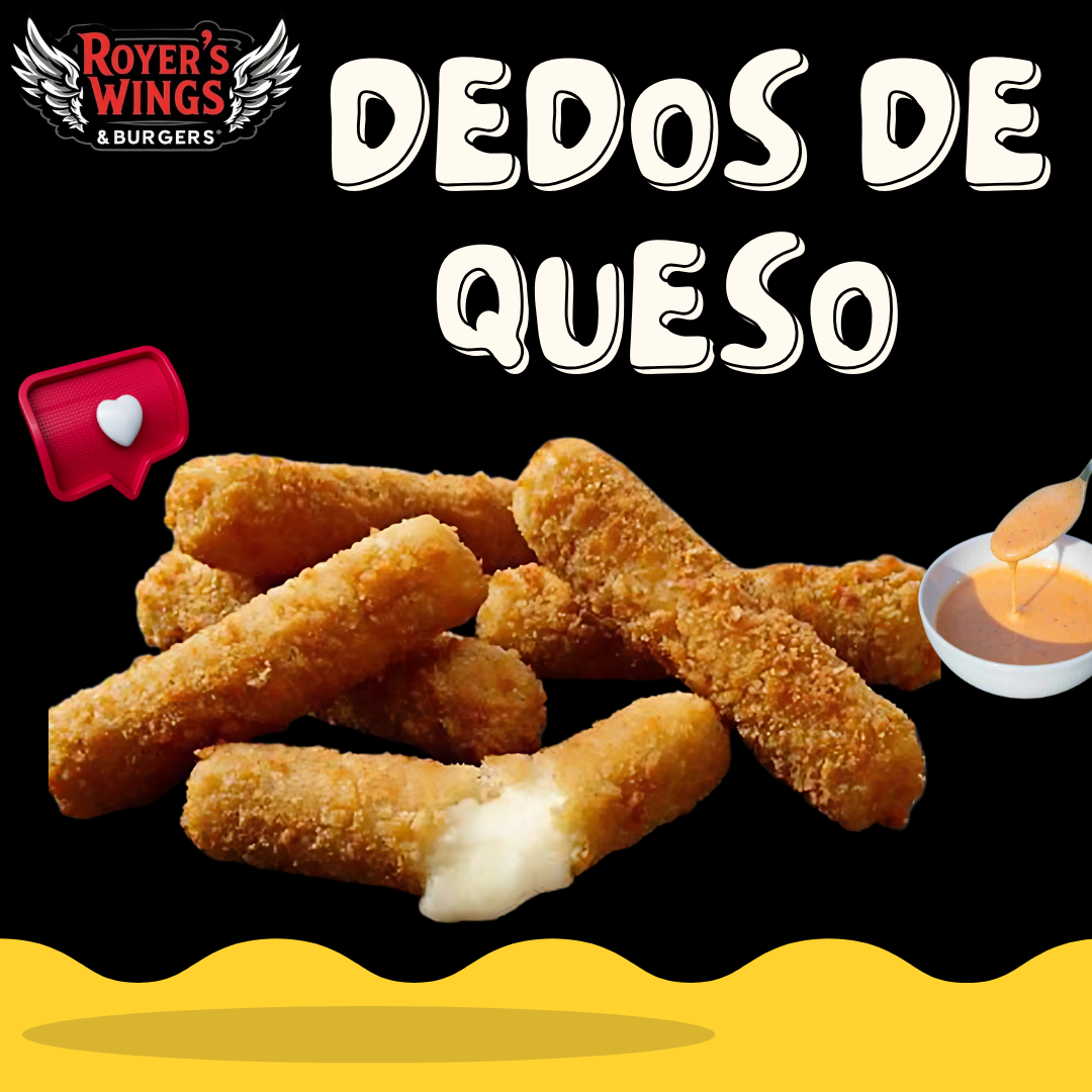 Dedos de Queso Mozarela