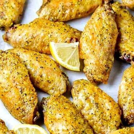 6 Alitas Pimienta Limon