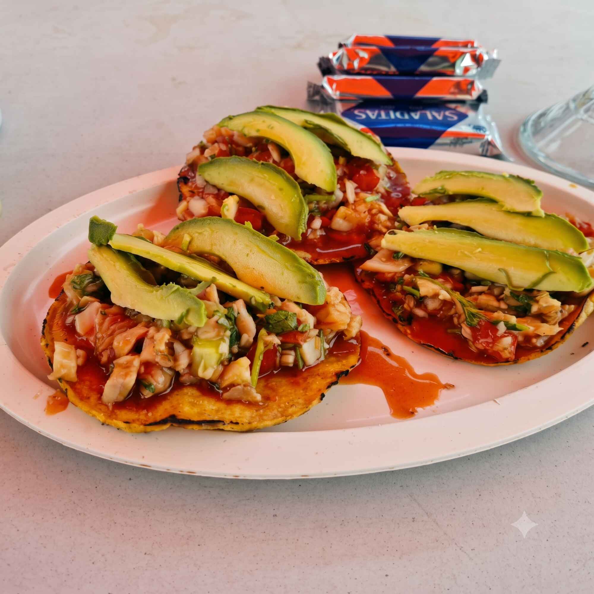 Tostadas de Ceviche