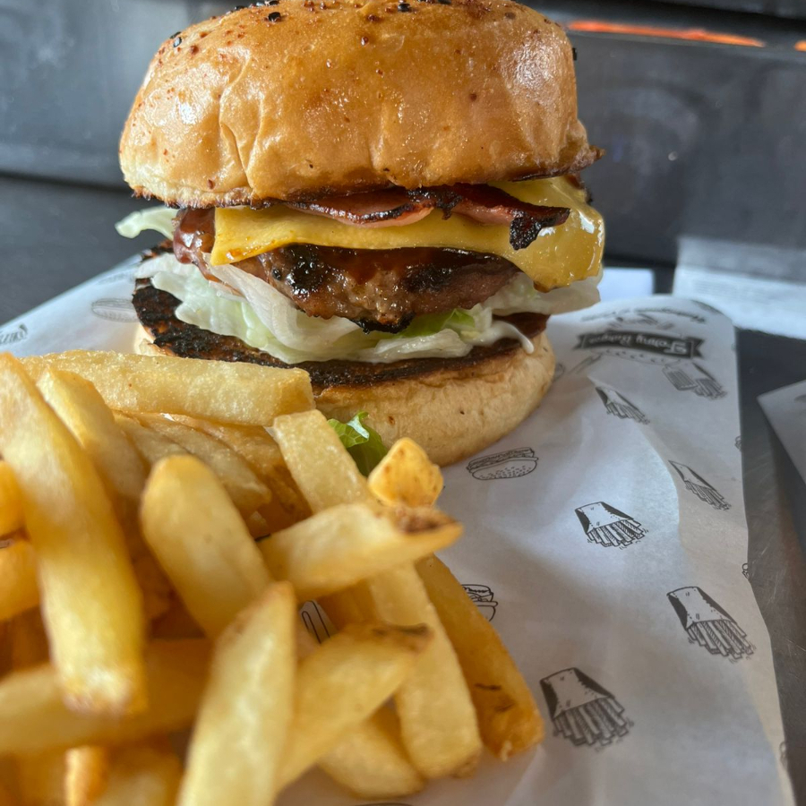 HAMBURGUESA BBQ