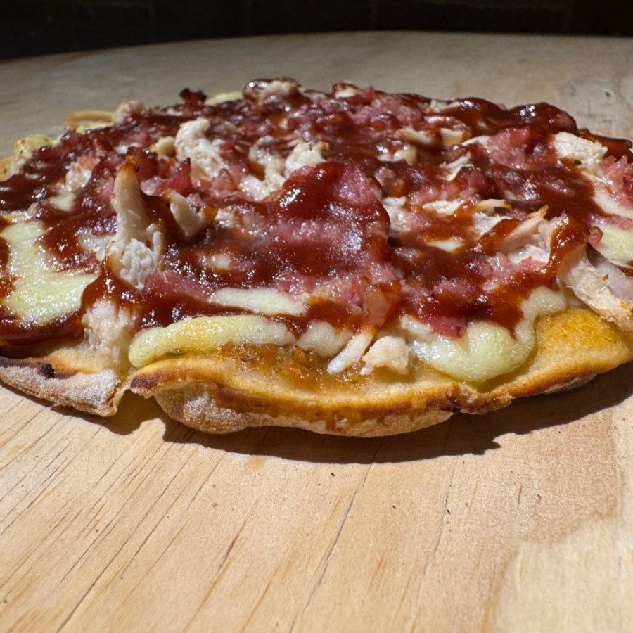 PIZZA POLLO BBQ