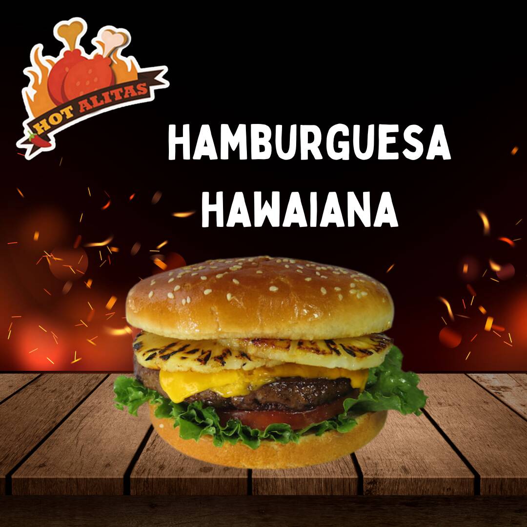 Hamburguesa Hawaiana