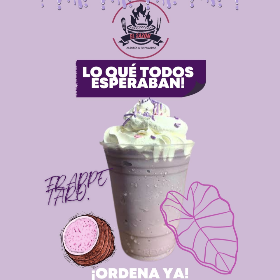 ❄️🫐Frappé Taro🫐❄️