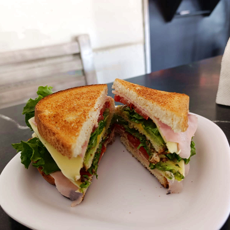 Sándwich de Jamón de Pavo