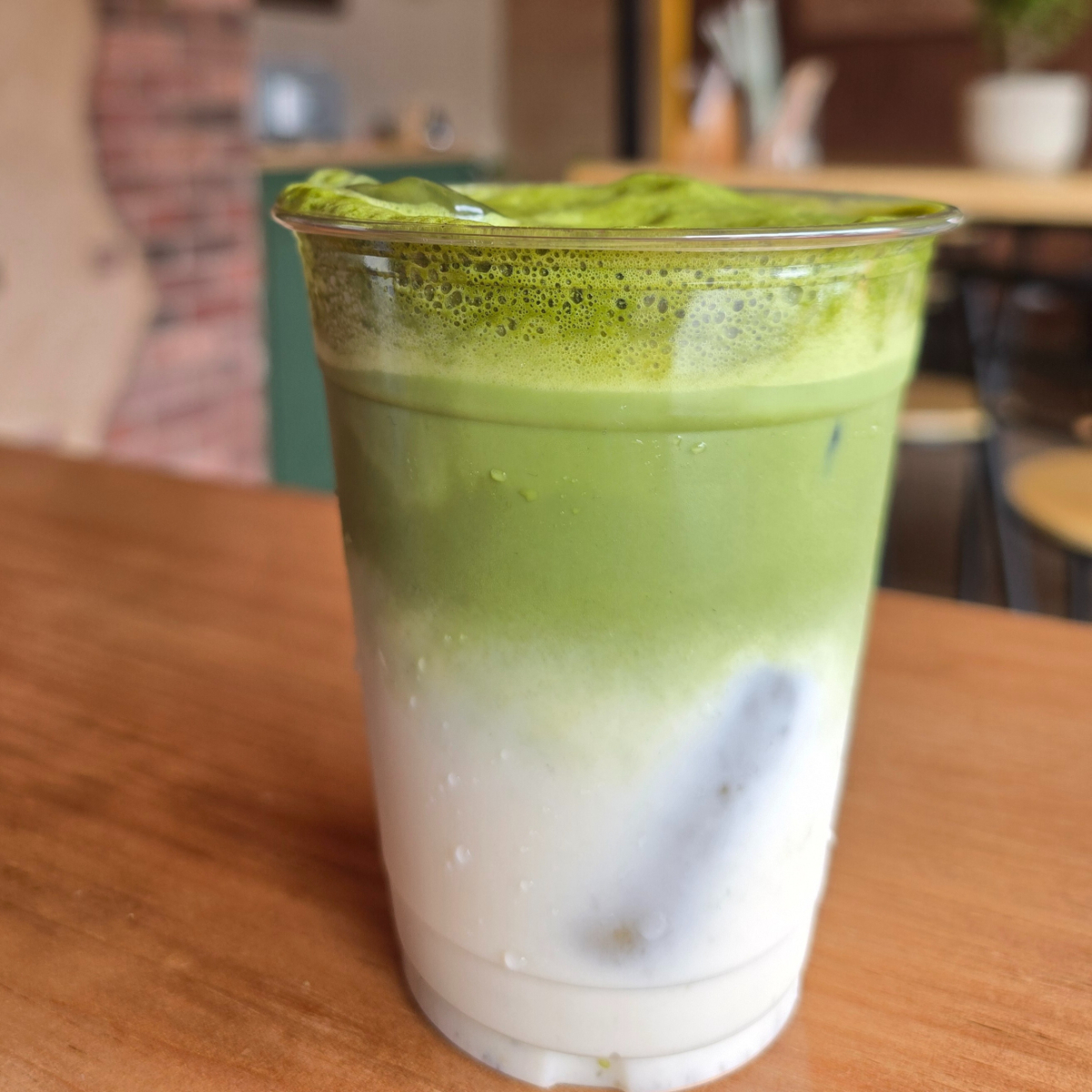 Matcha Latte con Miel