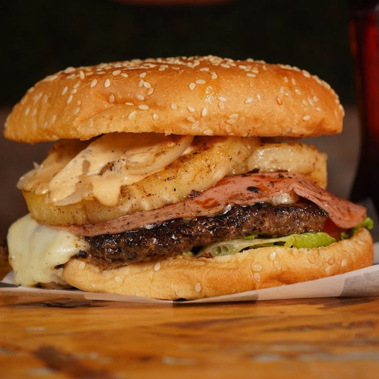 Hamburguesa Hawaiana Individual