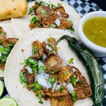 Tacos de Chicharron