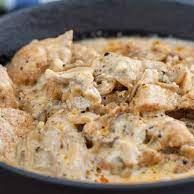 Pollo en Crema