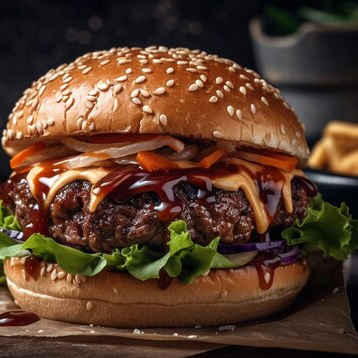 Hamburguesa BBQ