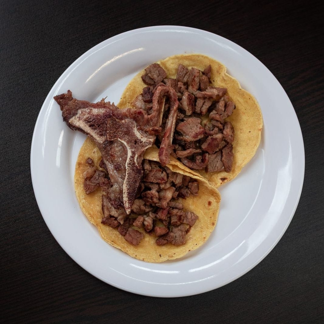 Taco de Costilla (2 Pieza)