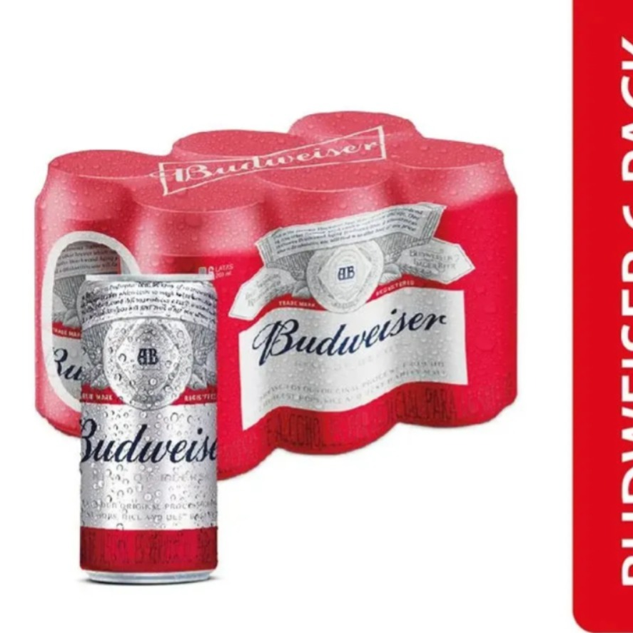 Budweiser lata Sixpack