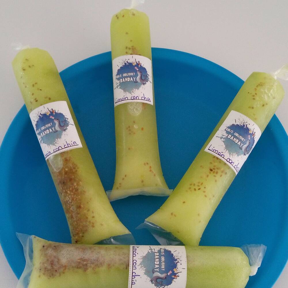 Boli de Limón con Chía
