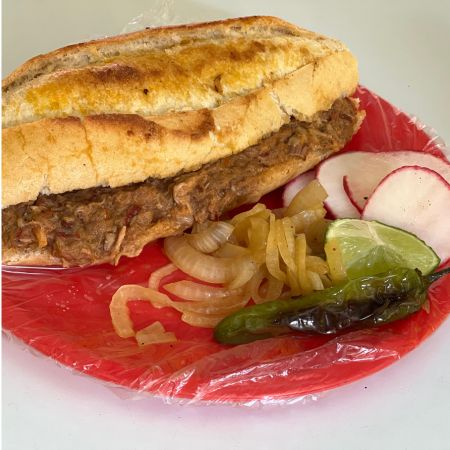 Lonche de Barbacoa