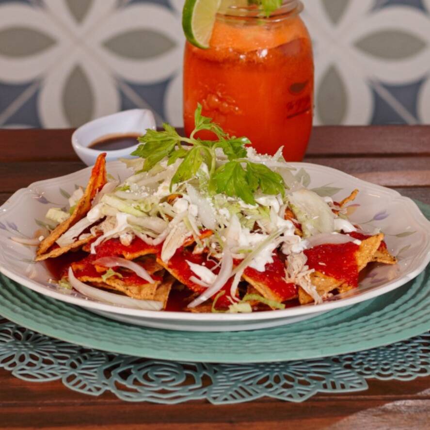 Chilaquiles Rojos