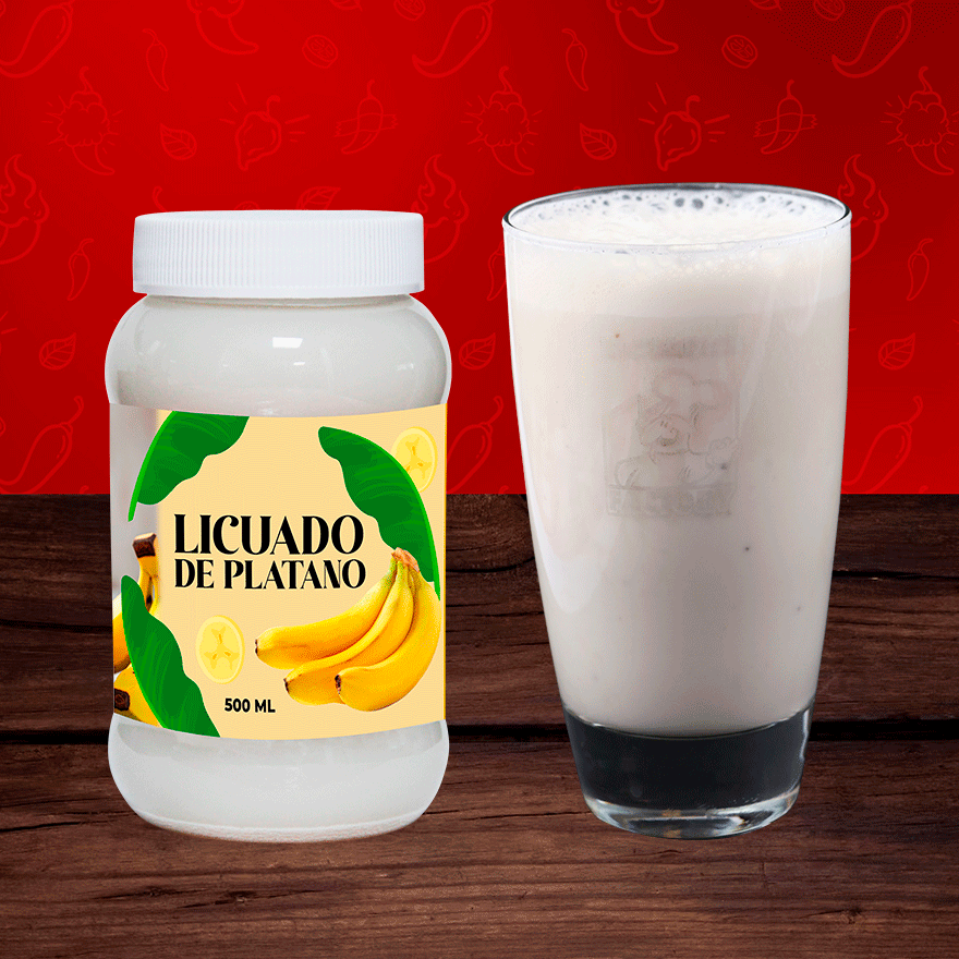 Licuado Plátano 500 ml