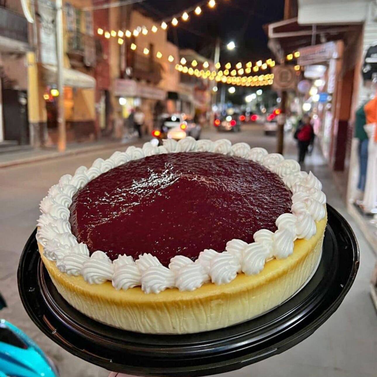 Cheescake de frambuesa