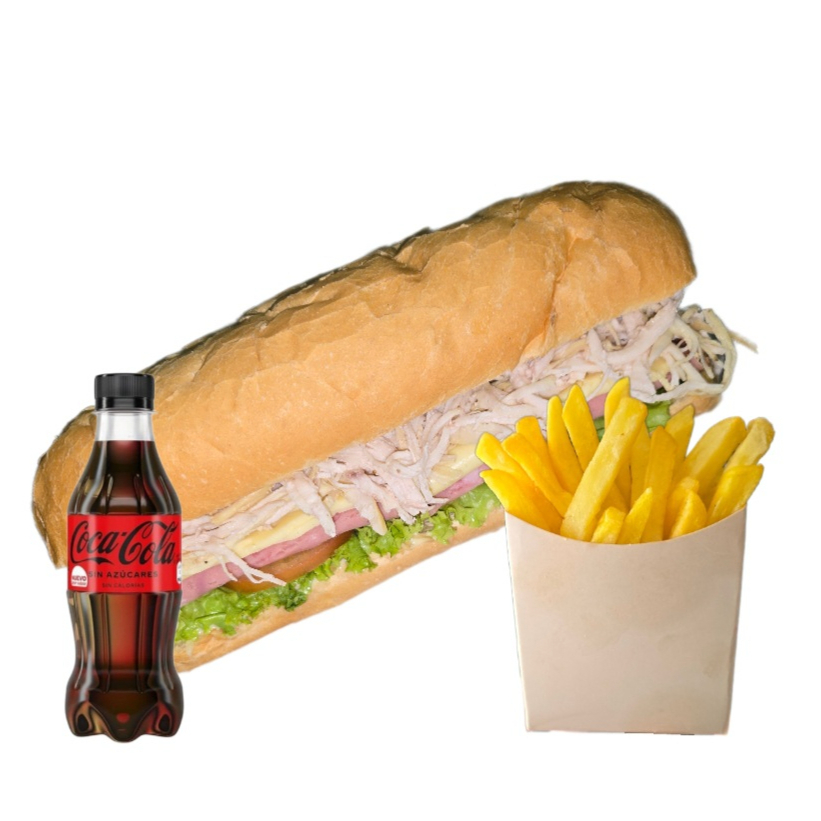 Combo Sándwich Gold de Pollo